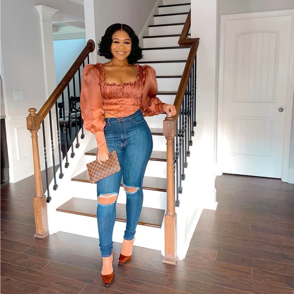House of CB Cropped Corset Top